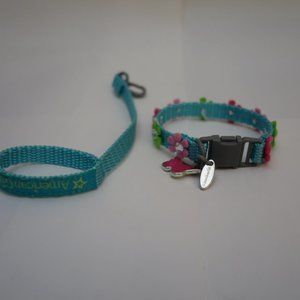 American Girl Blossoms Collar and Leash - For 18 Inch Dolls, Excellent Condition